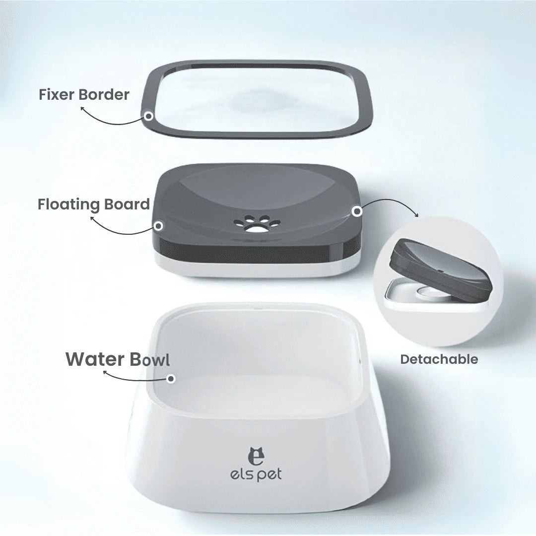 Non-Spill Dog Drinking Water Bowl