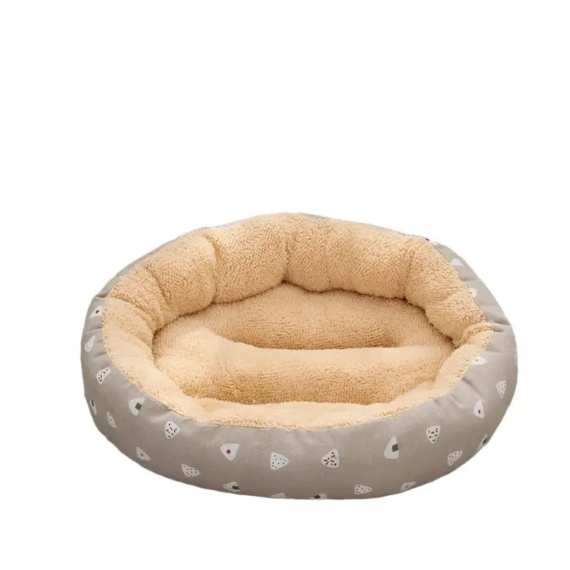 Luxury Round Donut Dog Bed.