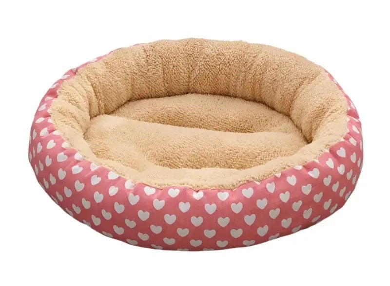 Luxury Round Donut Dog Bed.