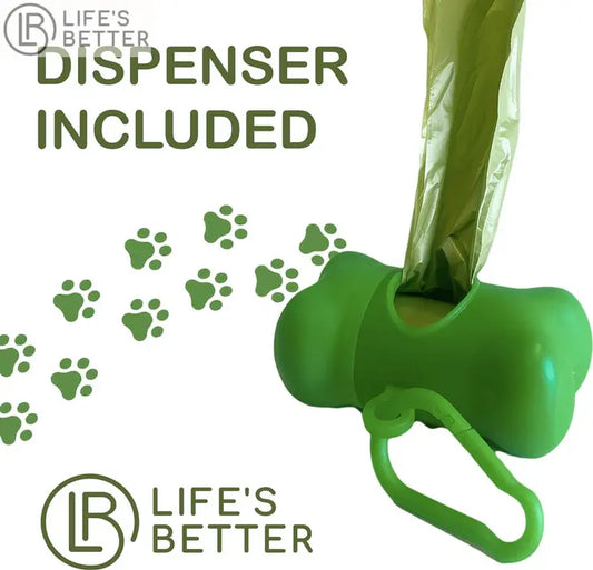 Life’s Better - 300 Lavender Scented, 100% Leak-Proof, Biodegradable Dog Poo Bags Life’s Better Ltd