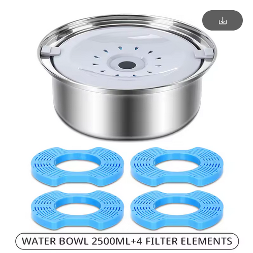 Ultimate 4L Stainless Steel Non Spill Water Bowl