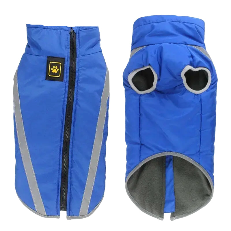 Big Dog Waterproof Reflective Dog Jacket.