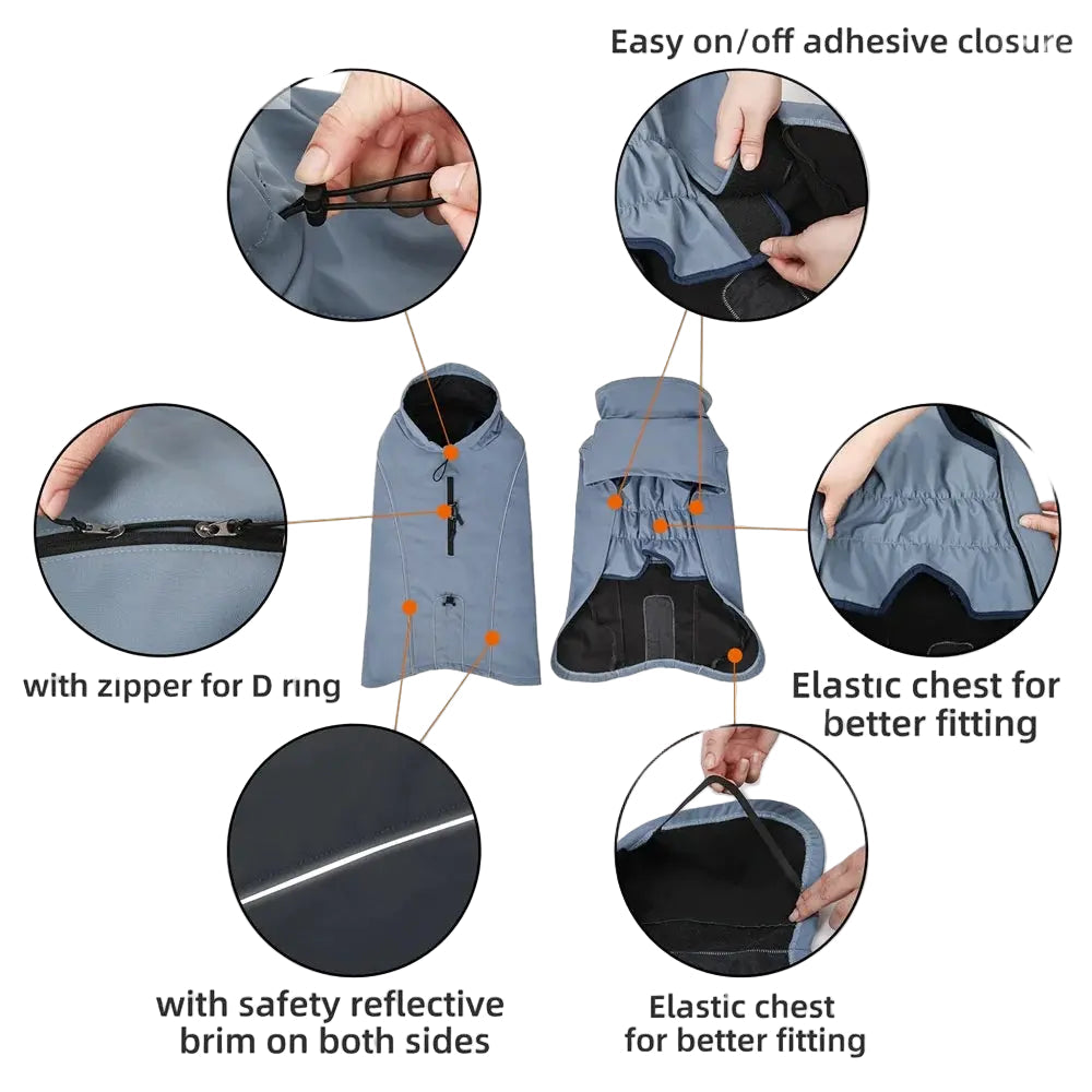 Waterproof Dog Jacket: Comfort and Safety for Large Breeds Life’s Better Ltd