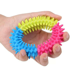 Dog Puppy Soft Rubber Chew Ring.