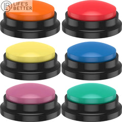 4/6/8Pcs Voice Recording Pet Communication Buttons Pet Training Buttons Life’s Better Ltd
