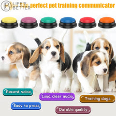 4/6/8Pcs Voice Recording Pet Communication Buttons Pet Training Buttons Life’s Better Ltd