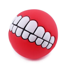 Pet Ball Teeth Silicon Dog Chew Toy.