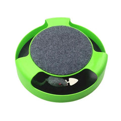 Interactive Turntable Roller Mouse Cat Toy.