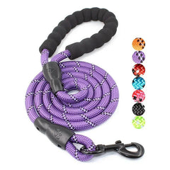 Heavy Duty Reflective Rope Dog Lead.