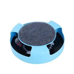 Interactive Turntable Roller Mouse Cat Toy.