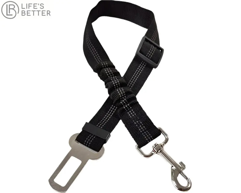 Adjustable Dog Car Seat Belt Harness with Cushioning Elasticity Life’s Better Ltd