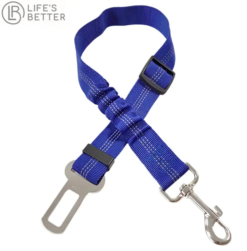 Adjustable Dog Car Seat Belt Harness with Cushioning Elasticity Life’s Better Ltd
