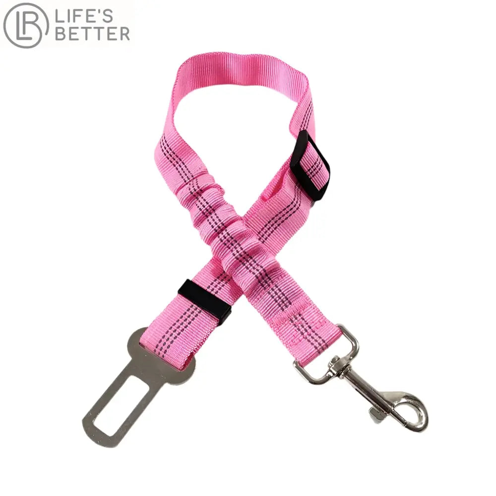 Adjustable Dog Car Seat Belt Harness with Cushioning Elasticity Life’s Better Ltd