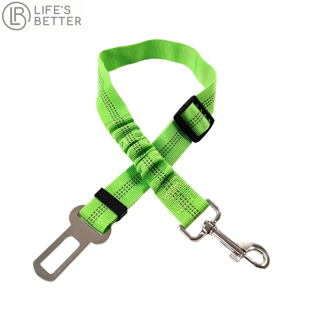 Adjustable Dog Car Seat Belt Harness with Cushioning Elasticity Life’s Better Ltd