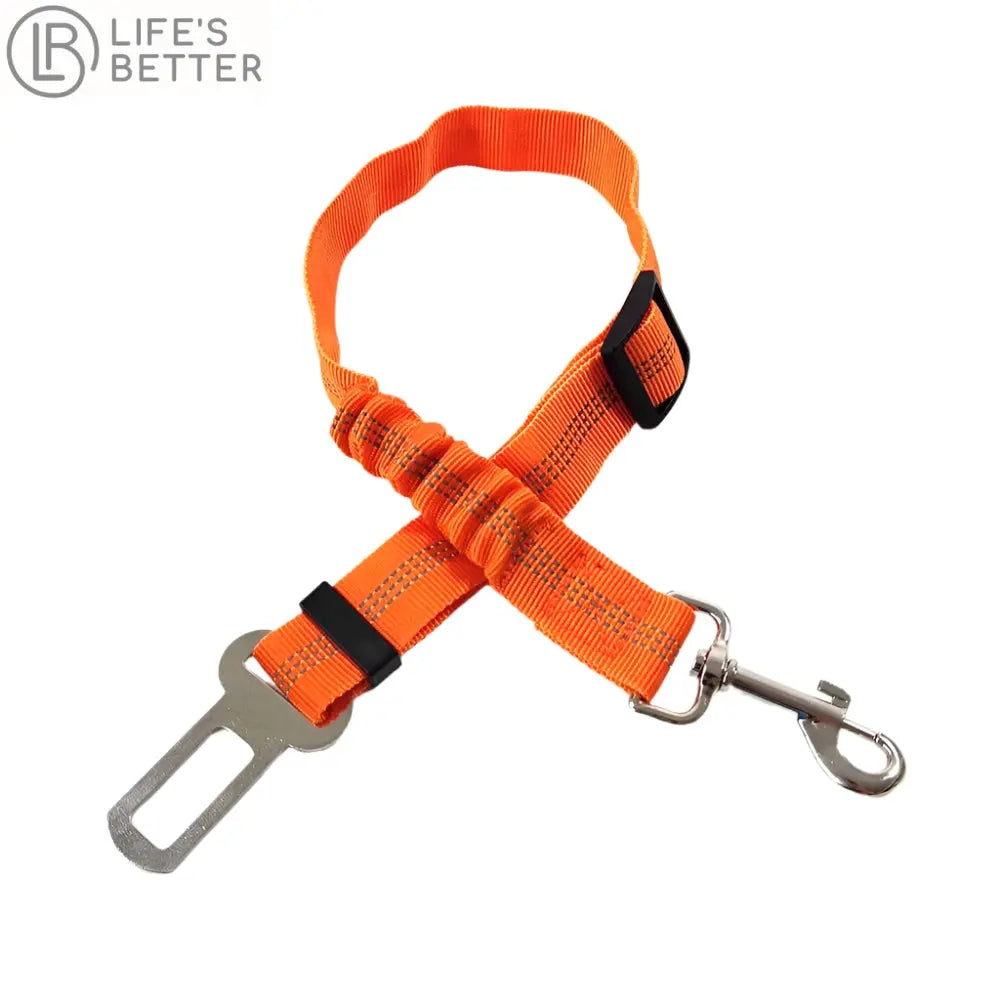 Adjustable Dog Car Seat Belt Harness with Cushioning Elasticity Life’s Better Ltd