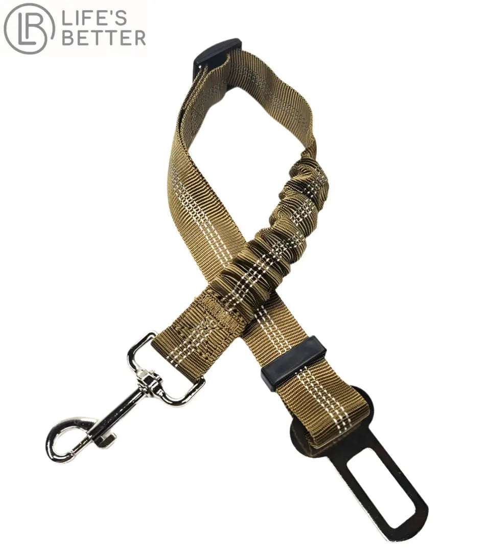 Adjustable Dog Car Seat Belt Harness with Cushioning Elasticity Life’s Better Ltd