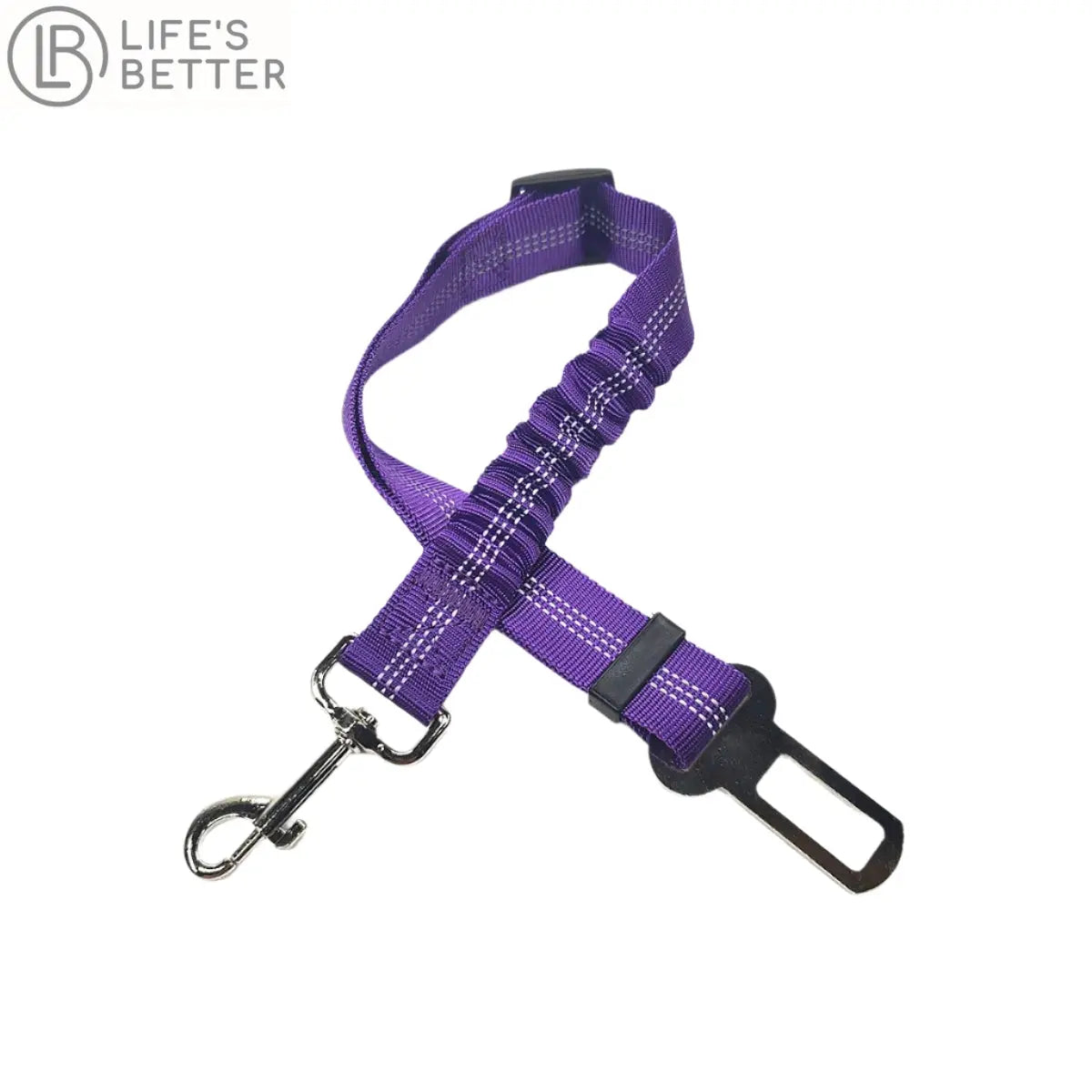 Adjustable Dog Car Seat Belt Harness with Cushioning Elasticity Life’s Better Ltd