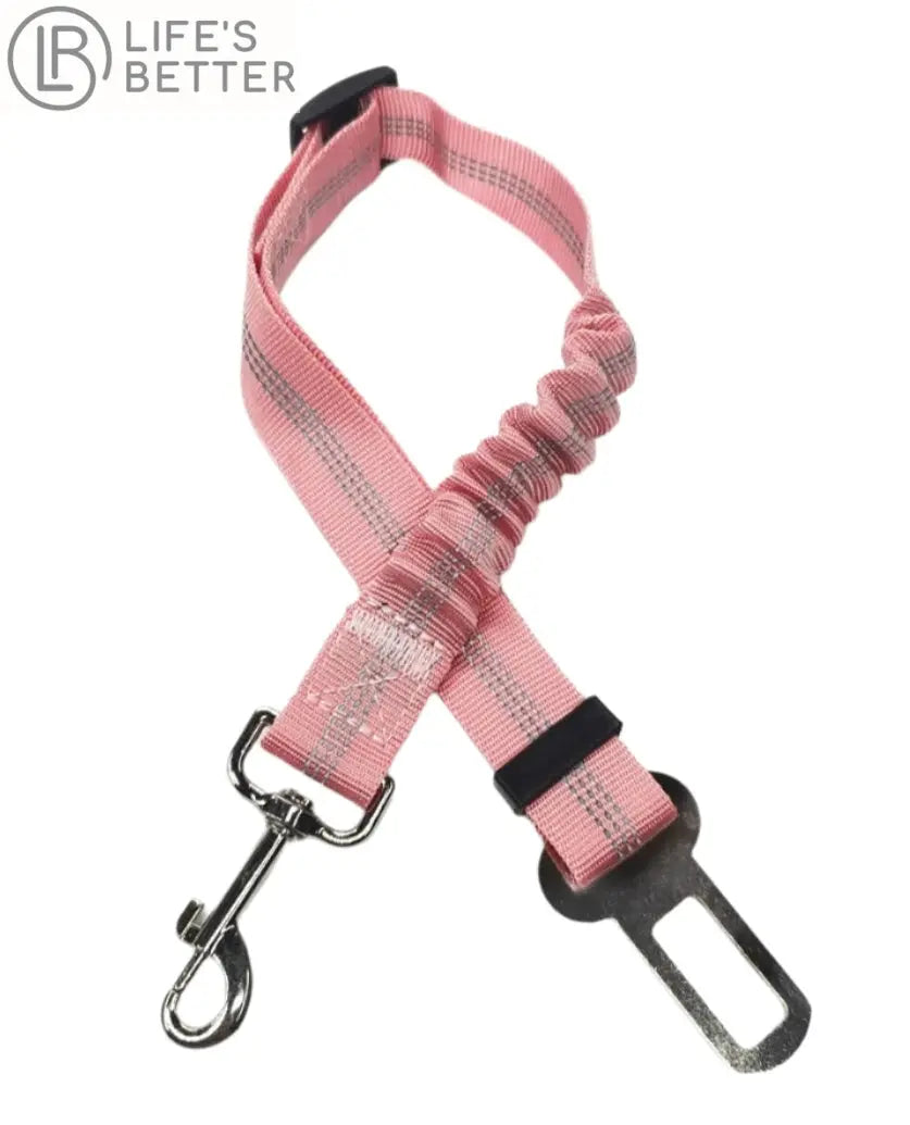 Adjustable Dog Car Seat Belt Harness with Cushioning Elasticity Life’s Better Ltd