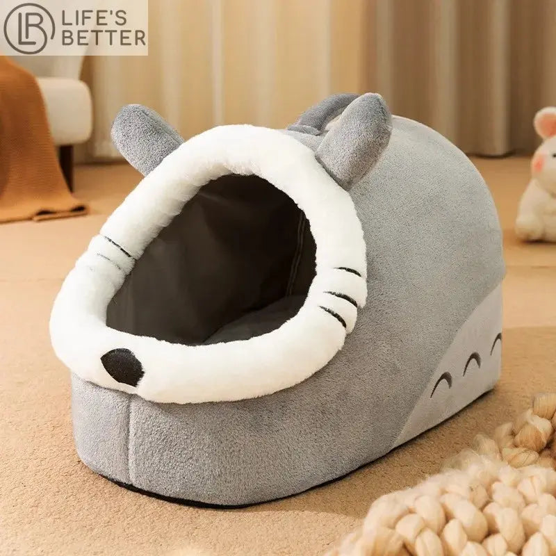 Semi-closed Cat Beds The Perfect Choice Providing Warmth, Comfort & Security for Your Cat.