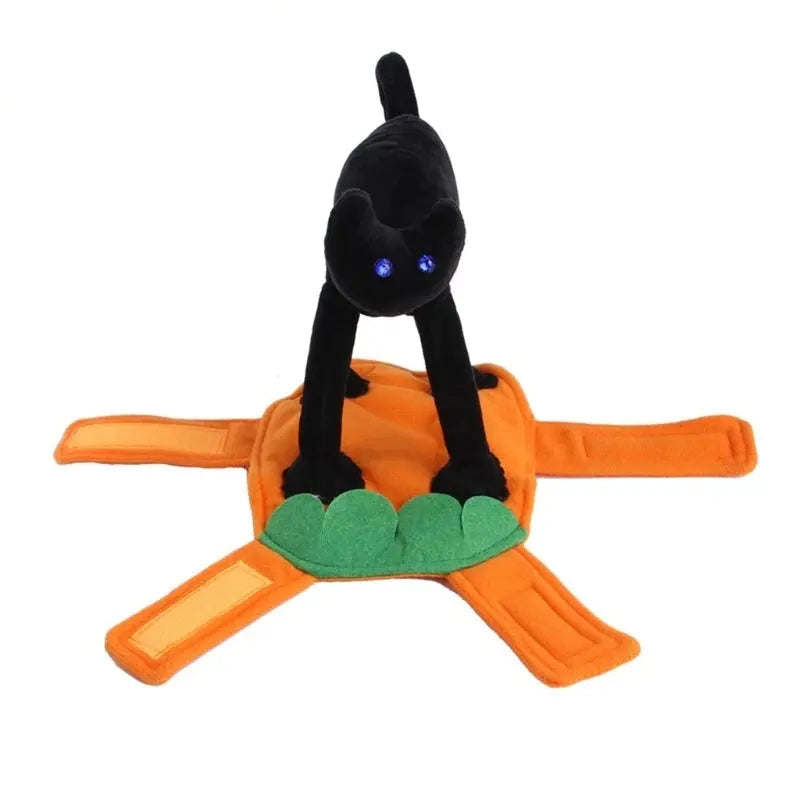 Black Cat on Your Back Costume for Pets.