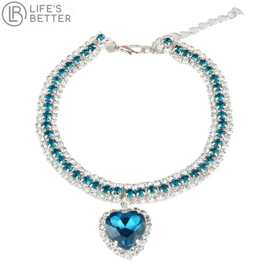 Sparkle and Shine: Cat Rhinestone Diamante Collar Necklaces.