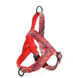 Nylon Dog  Harness with Leash.