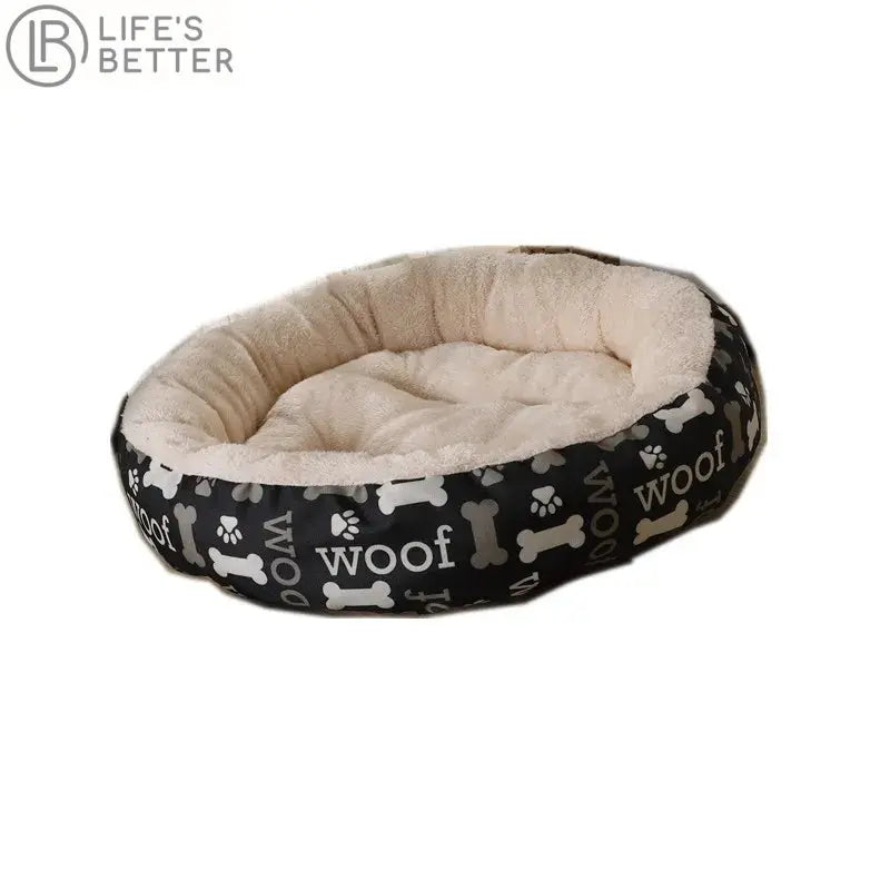 Luxury Round Donut Dog Bed.