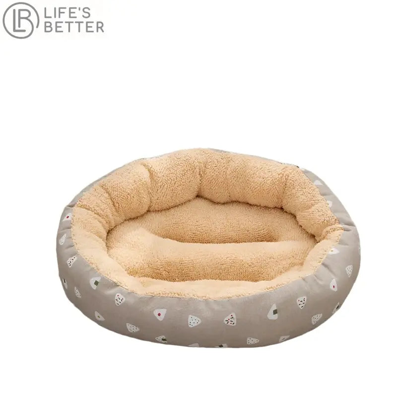 Luxury Round Donut Dog Bed.