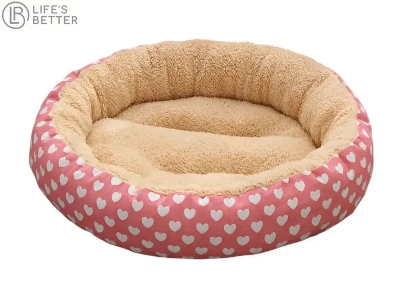 Luxury Round Donut Dog Bed.