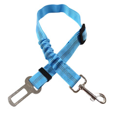 Adjustable Dog Car Seat Belt Harness with Cushioning Elasticity