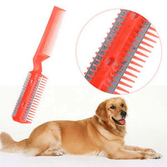 Pet Hair Trimmer & Grooming Comb for Dogs and Cats