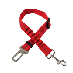 Adjustable Dog Car Seat Belt Harness with Cushioning Elasticity