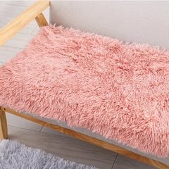 Luxury Fluffy Soft Pet Dog Bed Blanket.