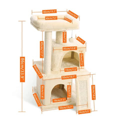 Multi-Level Cat Play Tower.