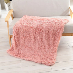 Luxury Fluffy Soft Pet Dog Bed Blanket.