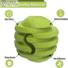Indestructible Dog Chew Toy and Treat Dispenser.