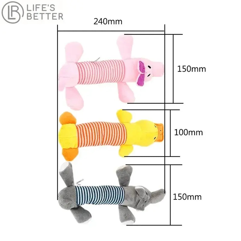 Indestructible Sound Squeaky Toys for Dogs ( If they break it we replace it ) Life’s Better Ltd
