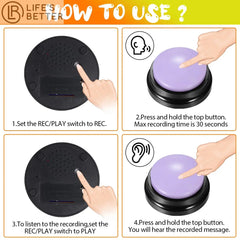 Interactive Dog Training Buttons: Revolutionise Your Pet Communication Life’s Better Ltd