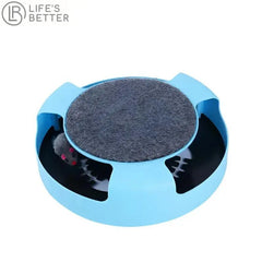 Interactive Turntable Roller Mouse Cat Toy.
