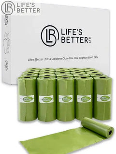 Life’s Better - 300 Lavender Scented, 100% Leak-Proof, Biodegradable Dog Poo Bags Life’s Better Ltd
