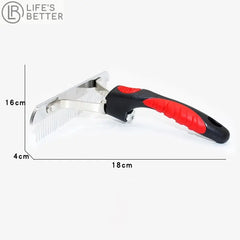 Long Hair Cat - Dog Grooming Brush - Rake Life’s Better Ltd