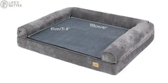 Luxurious Extra Large Orthopedic Soft Sponge Foam Dog Bed Life’s Better Ltd