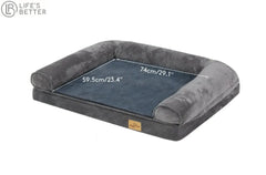 Luxurious Extra Large Orthopedic Soft Sponge Foam Dog Bed Life’s Better Ltd