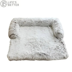 Luxuriously Comfy Large Dogs Bed & Furniture Protector.