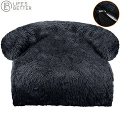 Luxuriously Comfy Large Dogs Bed & Furniture Protector.