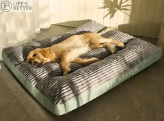 Luxuriously Sumptuous Corduroy Dog Bed with Detachable Washable Cover Life’s Better Ltd
