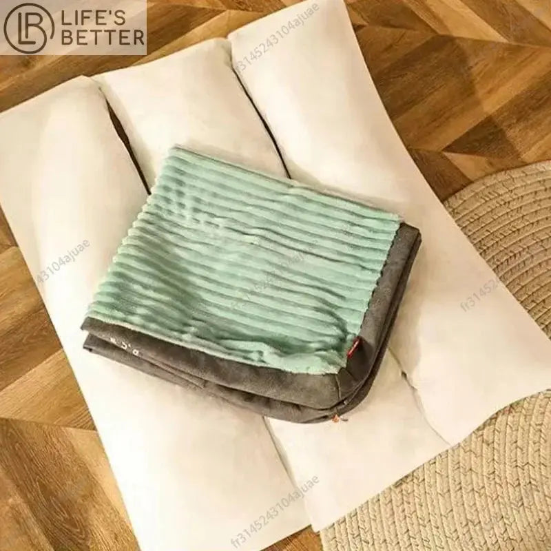 Luxuriously Sumptuous Corduroy Dog Bed with Detachable Washable Cover Life’s Better Ltd