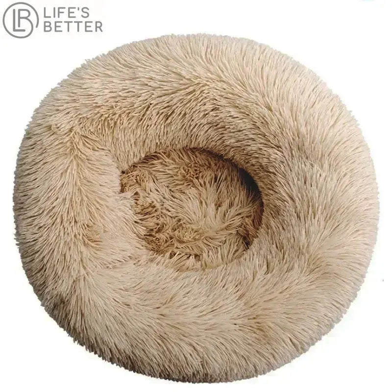 Round Dog Bed Super Soft & Lavish Dog Bed.
