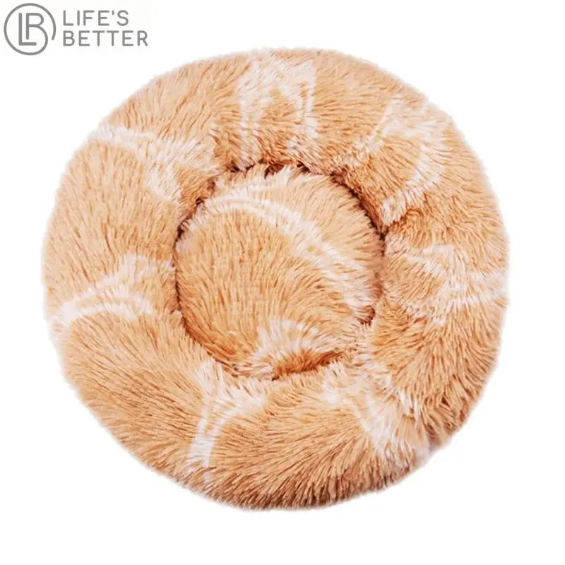 Round Dog Bed Super Soft & Lavish Dog Bed.