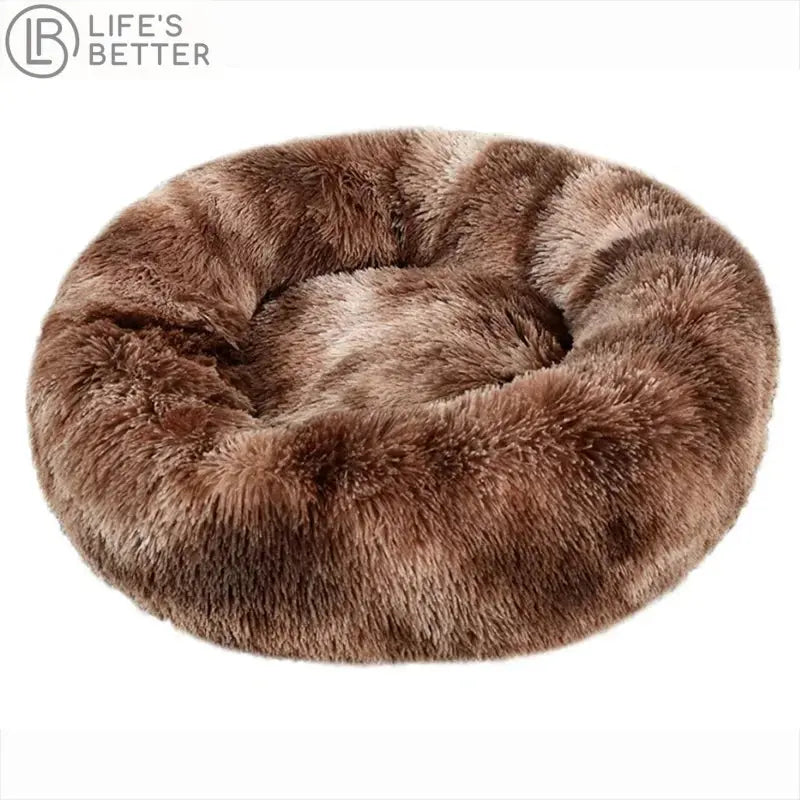 Round Dog Bed Super Soft & Lavish Dog Bed.